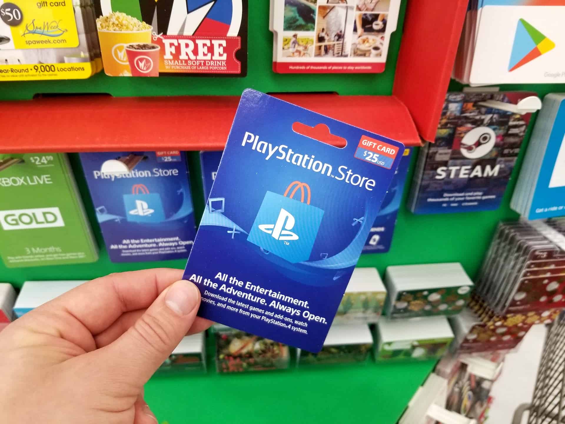 Psn gift card near me discount