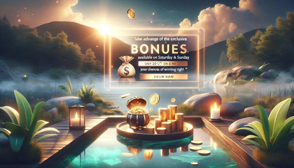 Bonusi koji vrijede isključivo vikendom Bonusi koji vrijede isključivo vikendom