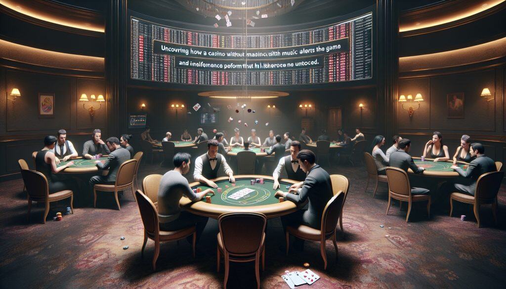 Kako zvuči casino bez glazbe – utječe li na odluke