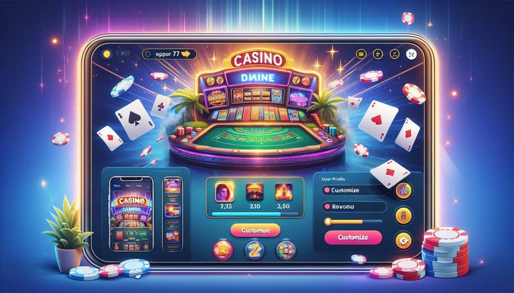 Casino aplikacije koje ti dopuštaju da personaliziraš sučelje