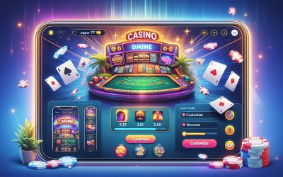 Casino aplikacije koje ti dopuštaju da personaliziraš sučelje