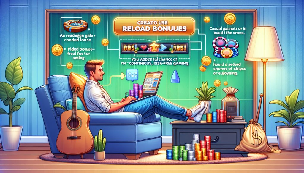 Kako koristiti reload bonuse za nastavak igranja bez rizika?