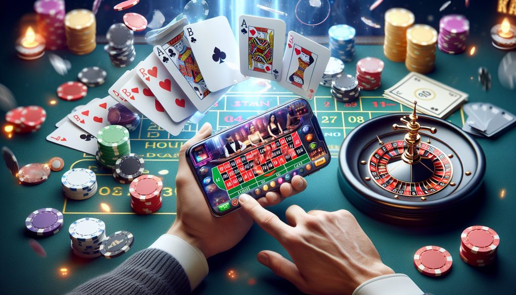 Kako igrati casino igre uživo na mobitelu