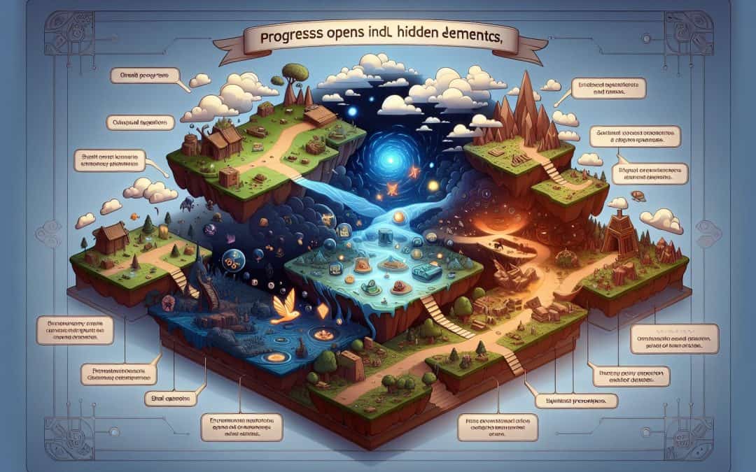 Igre koje otkrivaju nove funkcije kako napreduješ