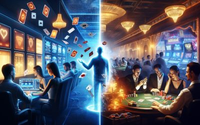 Psihološka razlika između virtualnog i fizičkog casina