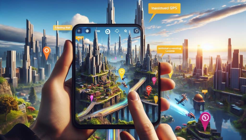 Igre koje uključuju stvarne lokacije putem GPS signala Igre koje uključuju stvarne lokacije putem GPS signala